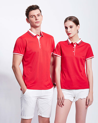 夏季短(duan)袖Polo衫定制